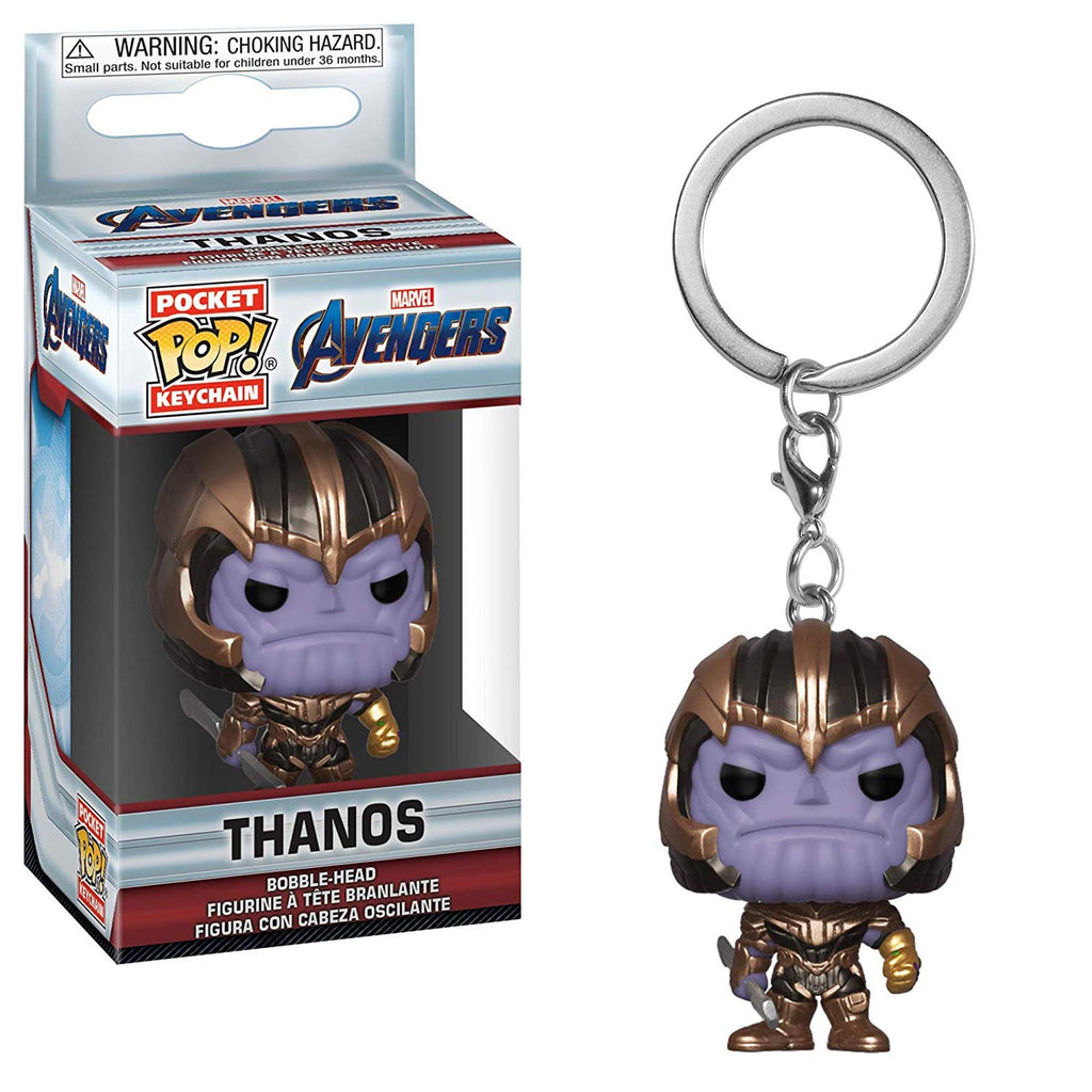 Funko Avengers End Game Pocket POP Thanos Figure Keychain