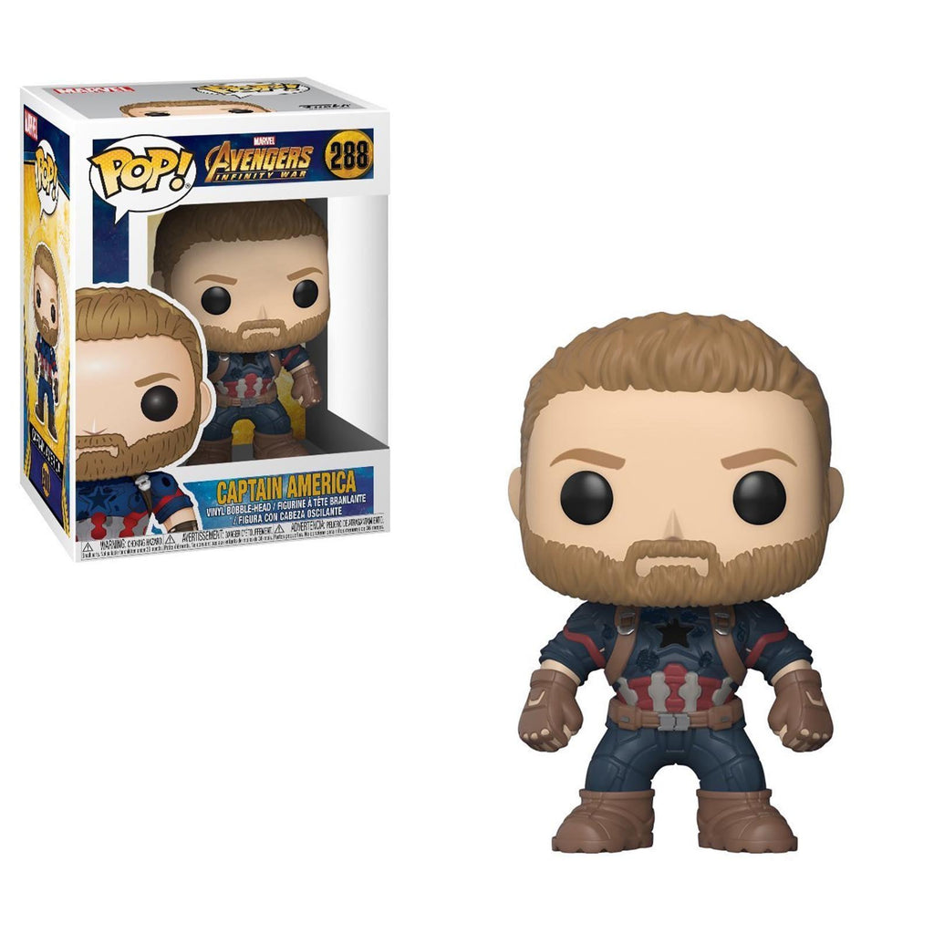 Funko Avengers Infinity War POP Captain America Vinyl Figure - Radar Toys