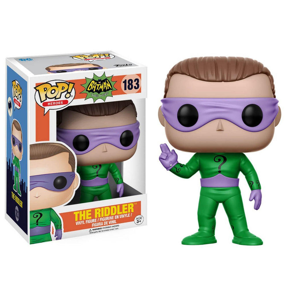 Funko Batman Classic TV Series POP The Riddler Vinyl Figure - Radar Toys