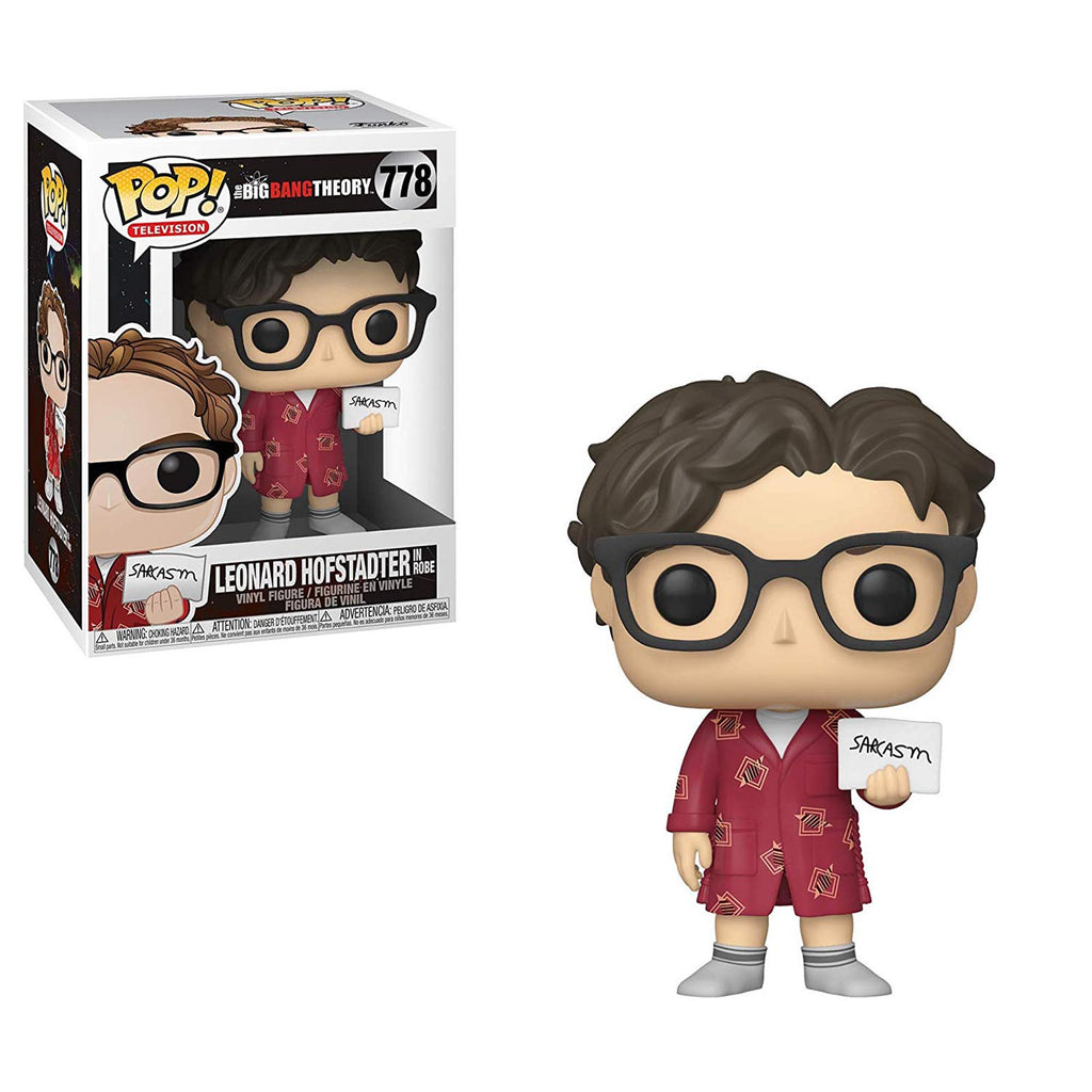 Funko Big Bang Theory POP Leonard Hofstadter Robe Vinyl Figure