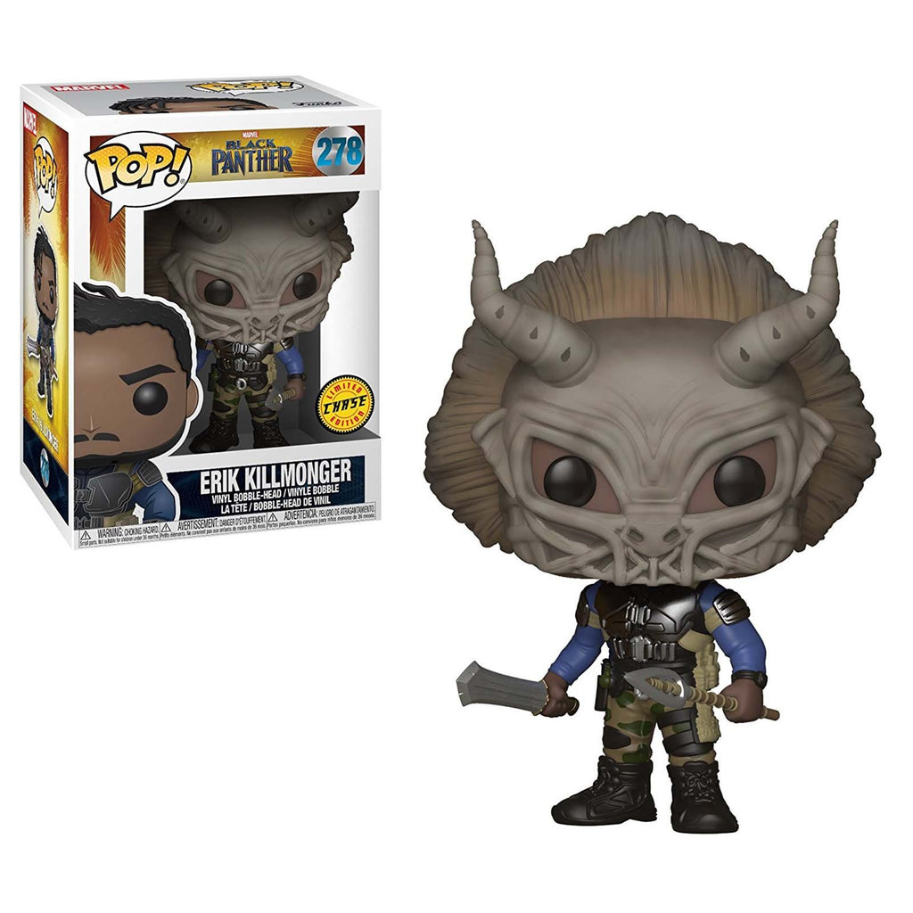 Funko Black Panther POP Erik Killmonger Vinyl Figure CHASE VERSION