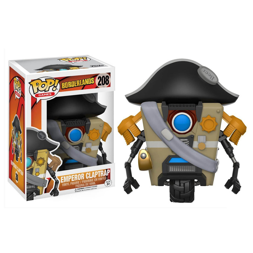 Funko Borderlands POP Emperor Claptrap Vinyl Figure