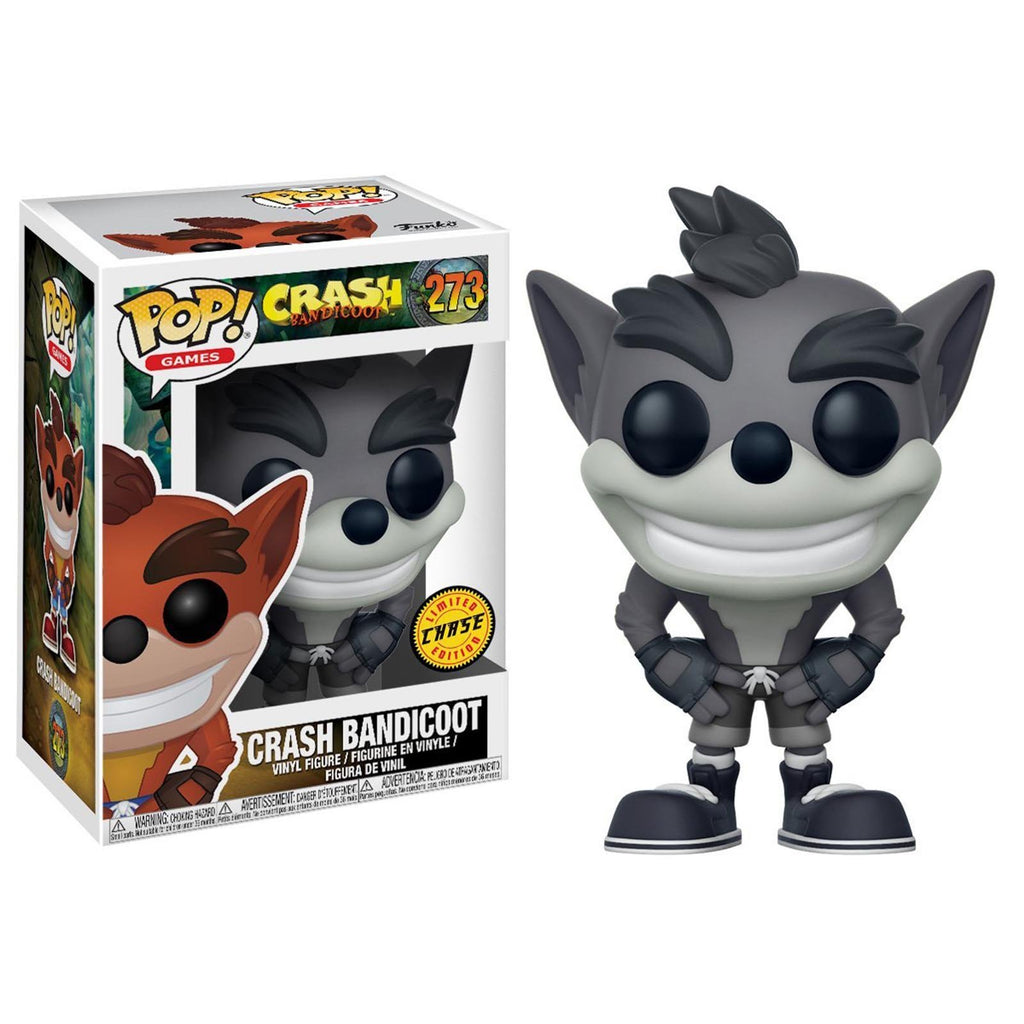 Funko Crash Bandicoot POP Crash Vinyl Figure CHASE VERSION