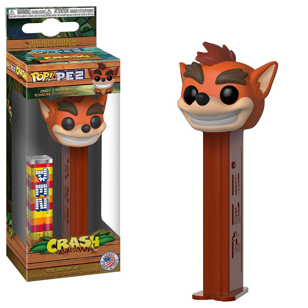 Funko Crash Bandicoot POP PEZ Dispenser