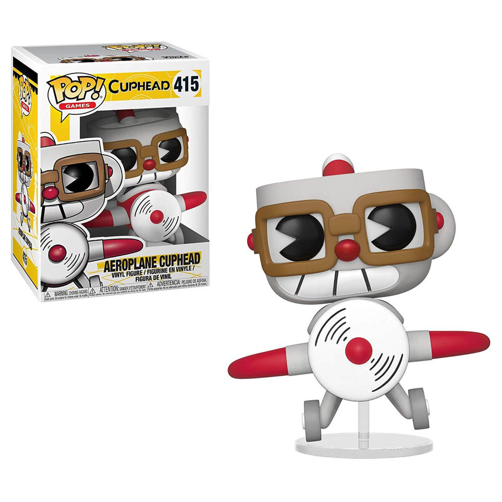 Funko Cuphead POP Aeroplane Cuphead Vinyl Figure
