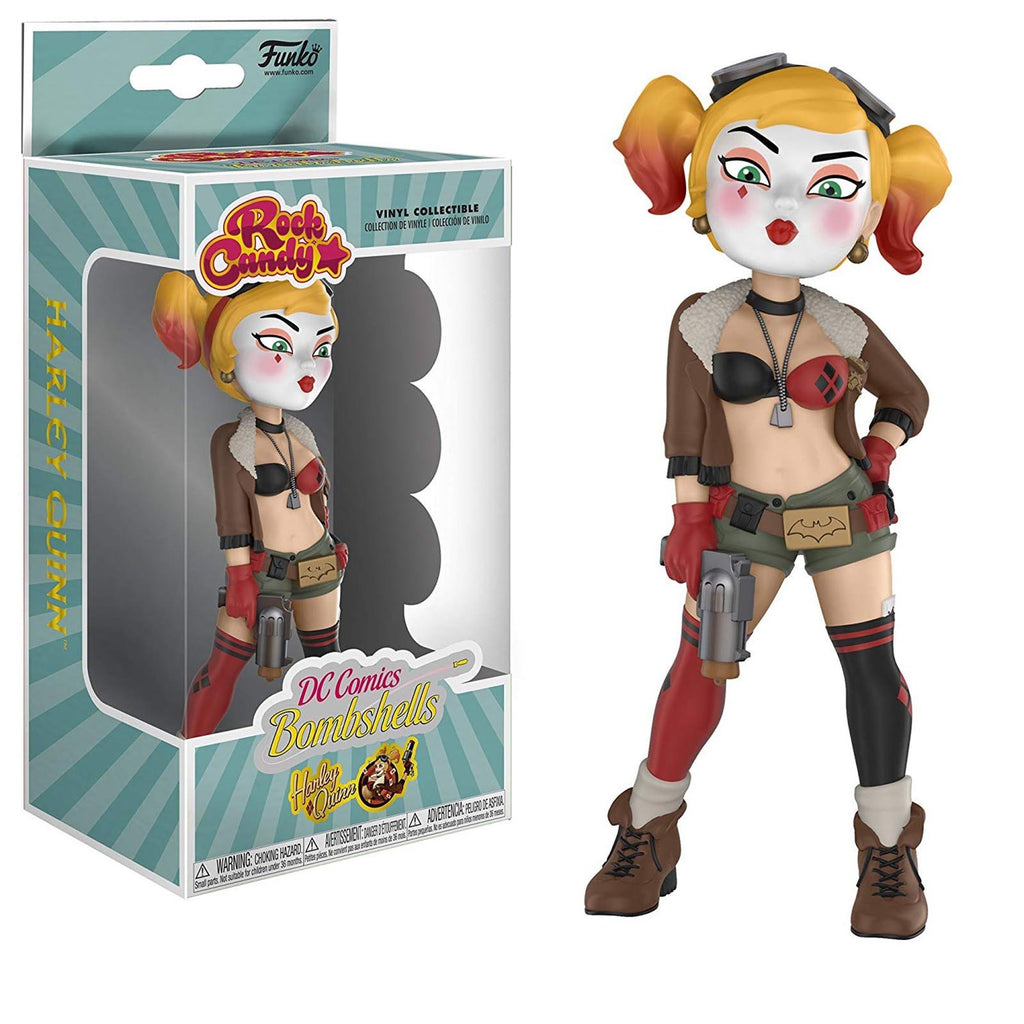Funko DC Bombshells Rock Candy Harley Quinn Vinyl Figure