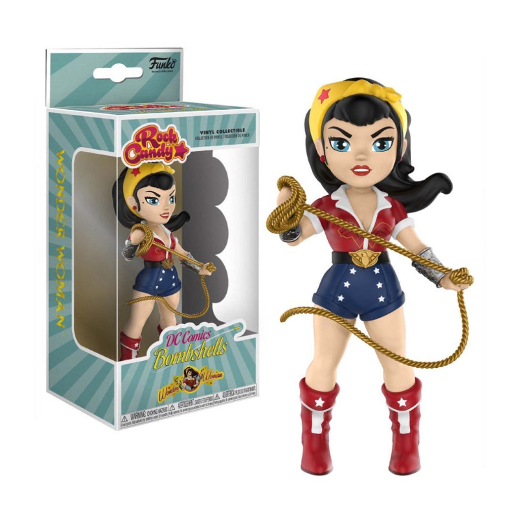 Funko DC Bombshells Rock Candy Wonder Woman Vinyl Figure