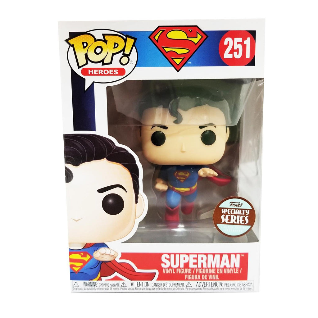Funko DC Heroes Specialty Series POP Superman Flying Vinyl Figure