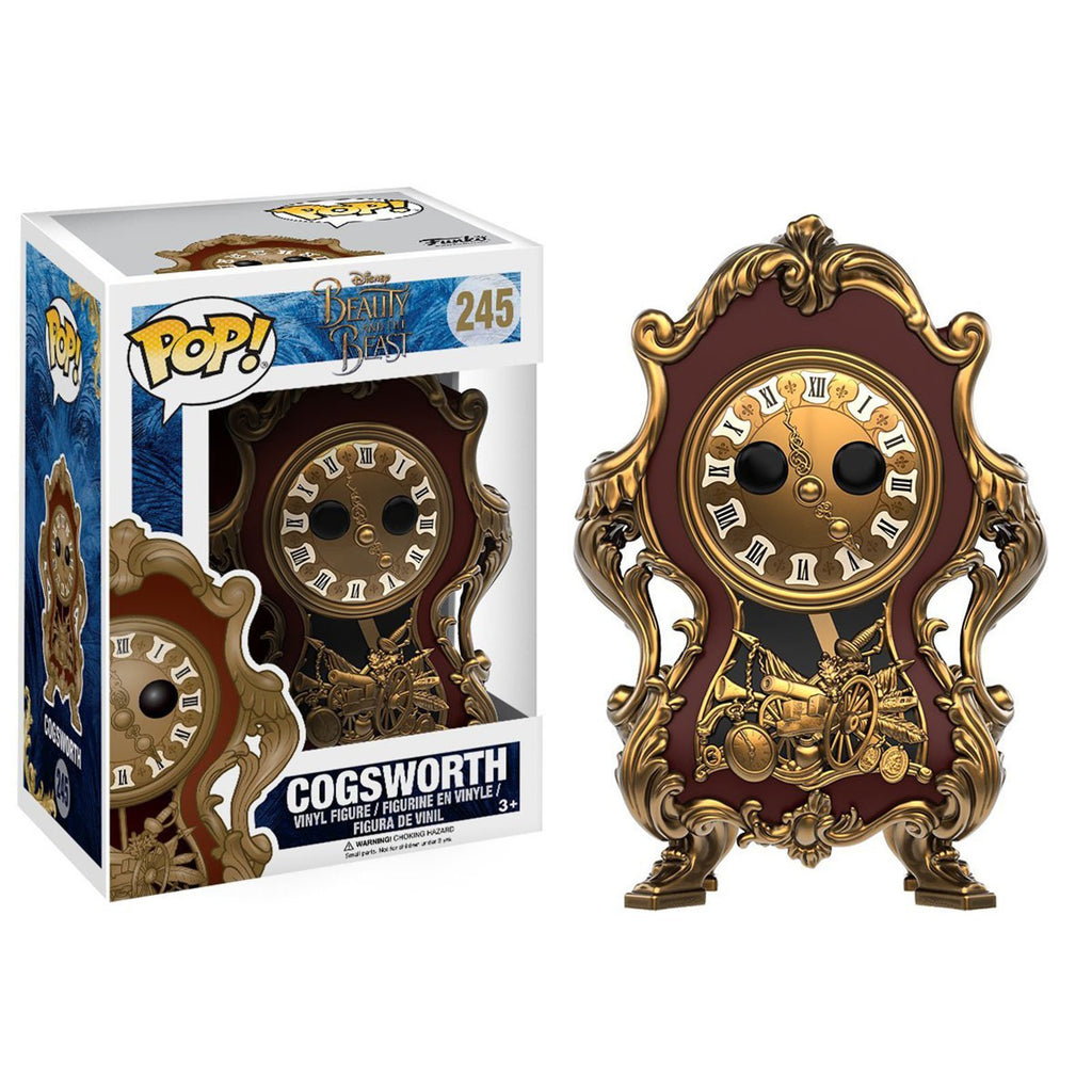 Funko Disney Beauty And The Beast Live Action POP Cogsworth Vinyl Figure
