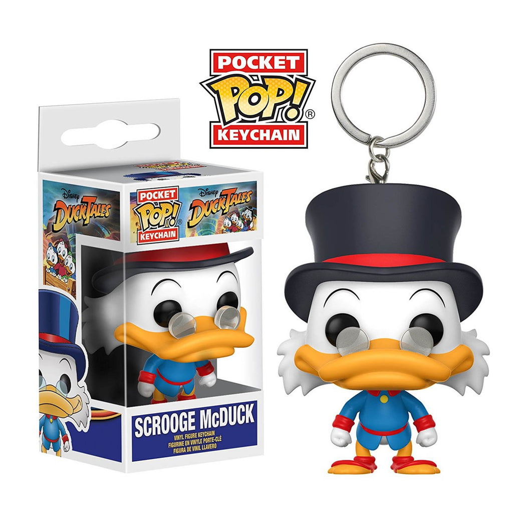Funko Disney Duck Tales Pocket POP Scrooge McDuck Vinyl Figure Keychain