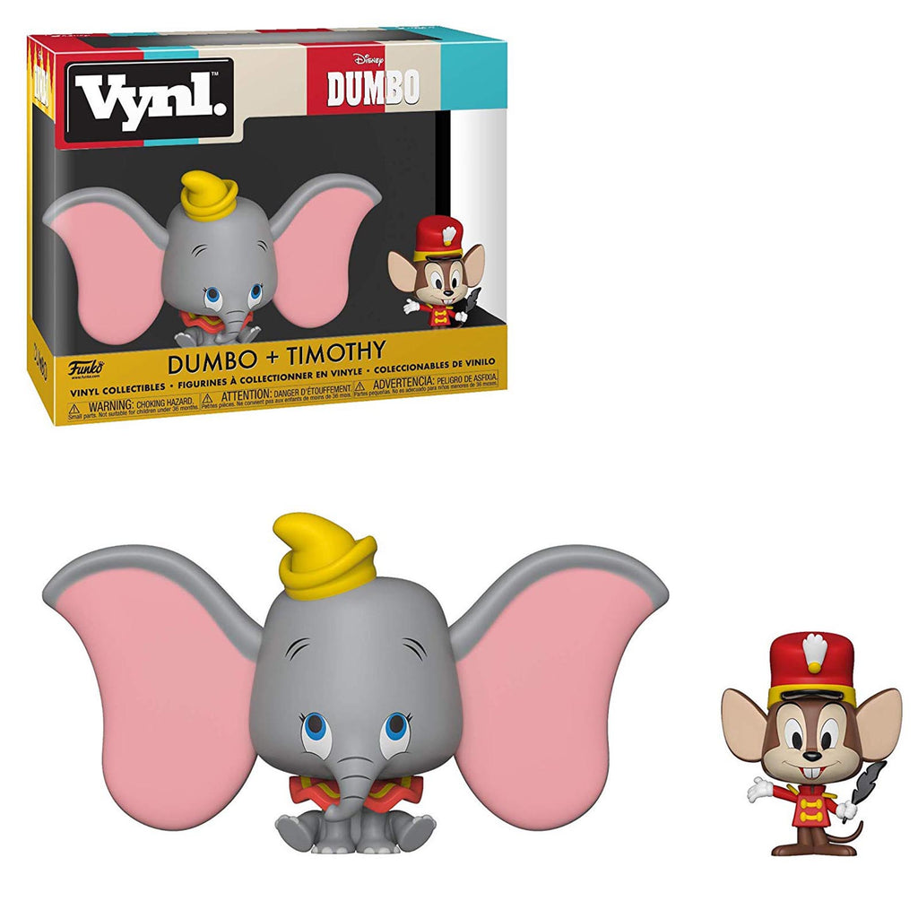 Funko Disney Dumbo Vynl Dumbo Timothy Figure Set