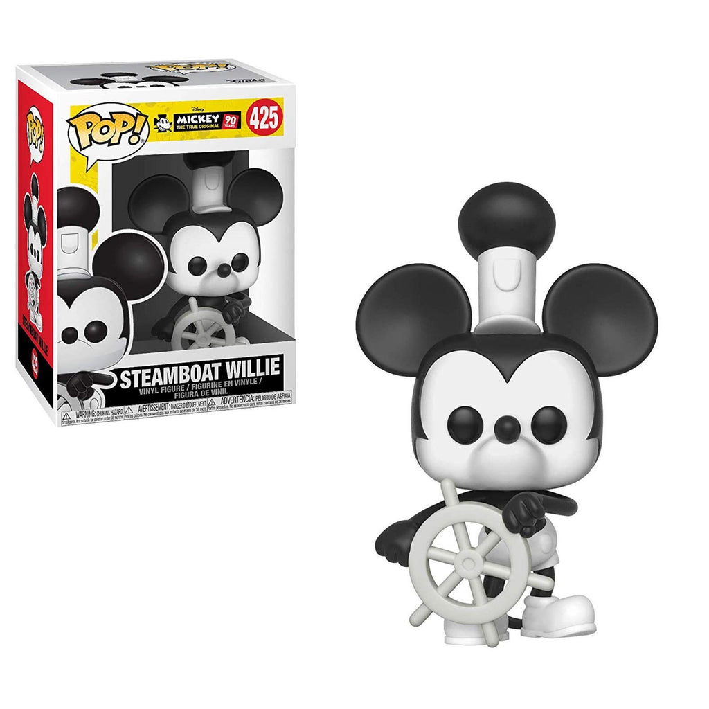 Funko Disney Mickey 90 Years POP Steamboat Willie Vinyl Figure