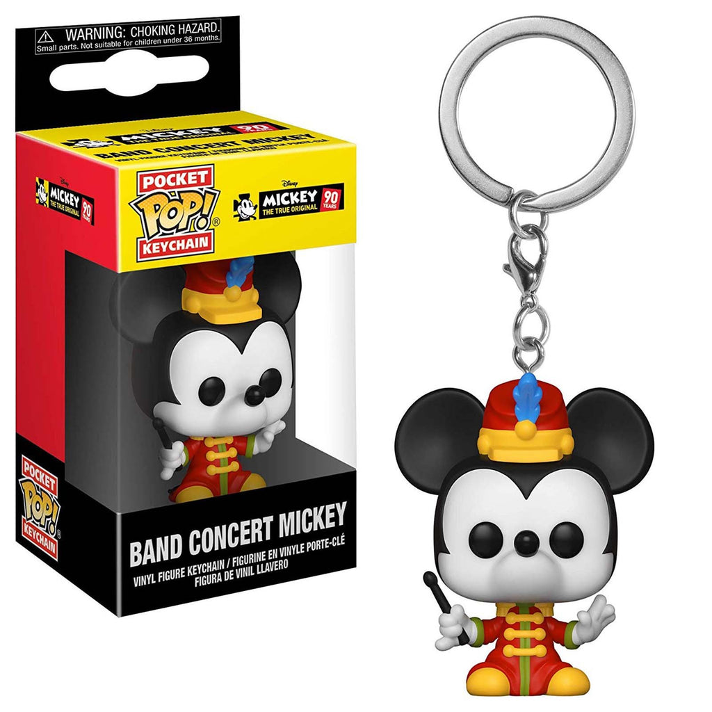 Funko Disney Mickey 90 Years Pocket POP Band Concert Mickey Keychain