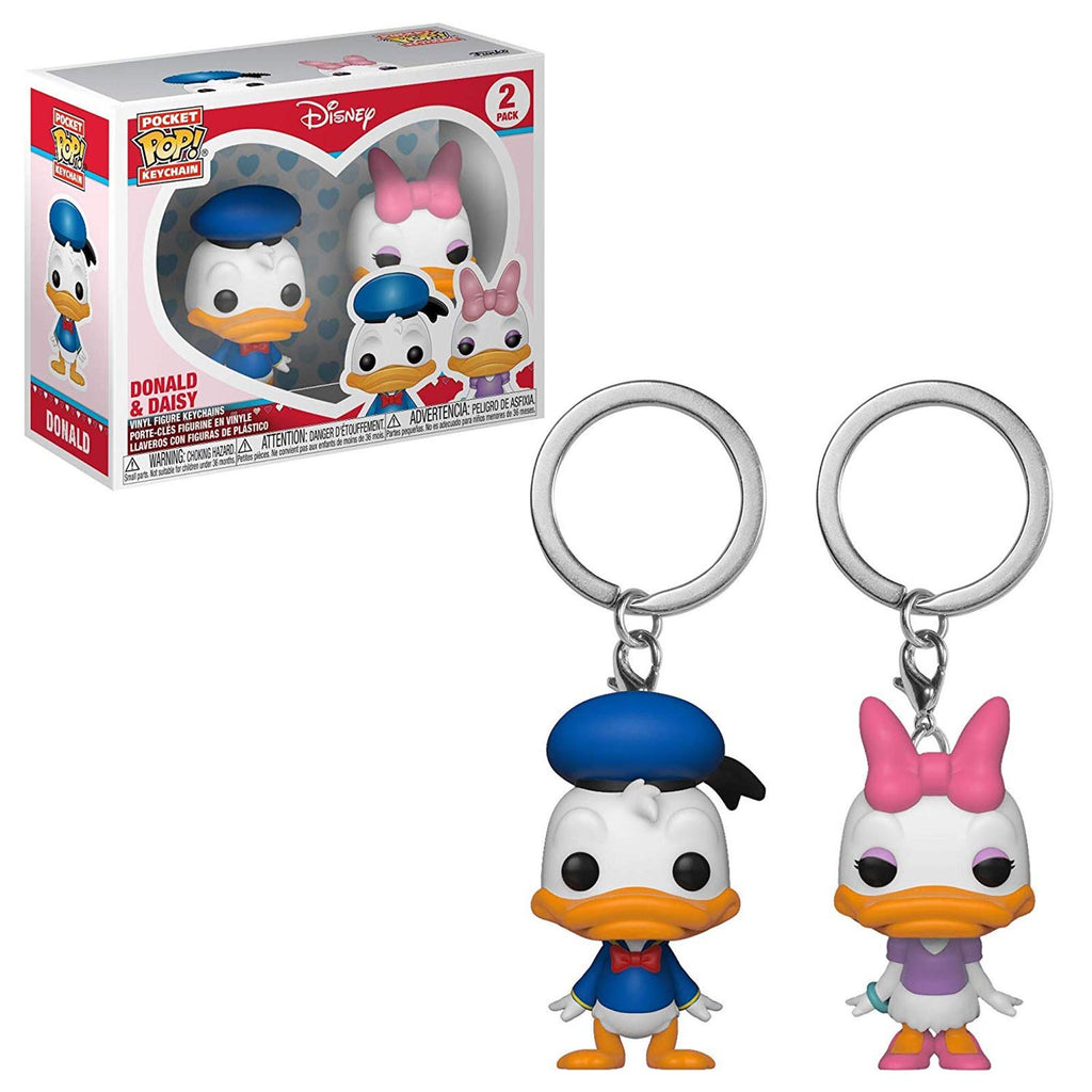 Funko Disney Pocket POP Donald And Daisy Keychain Figure Set