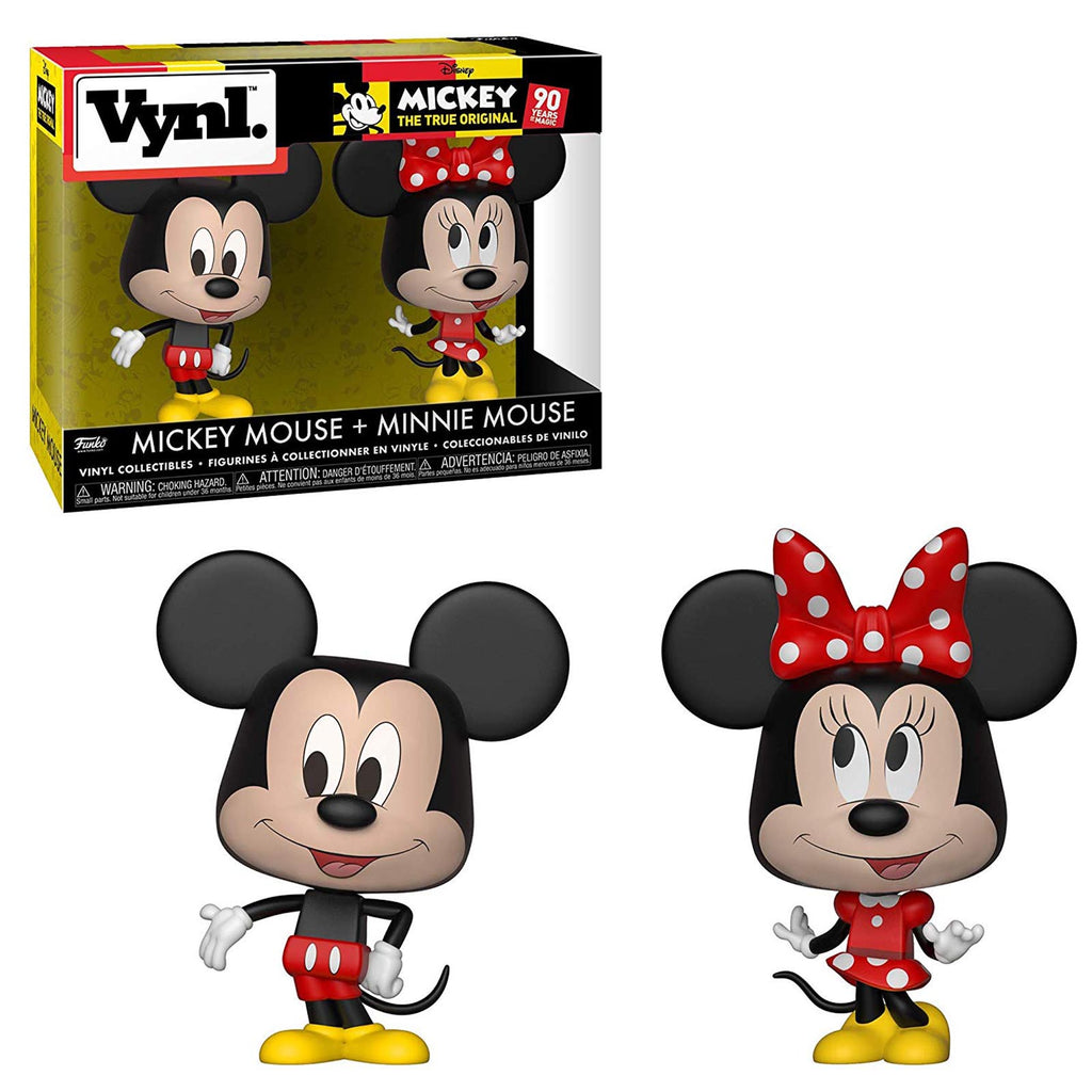 Funko Disney Vynl Mickey Mouse Minnie Mouse Figure Set