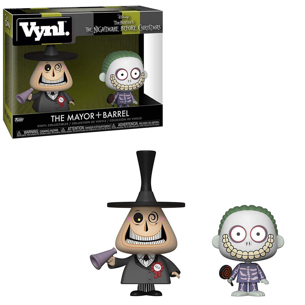 Funko Disney Vynl The Mayor Barrel Figure Set