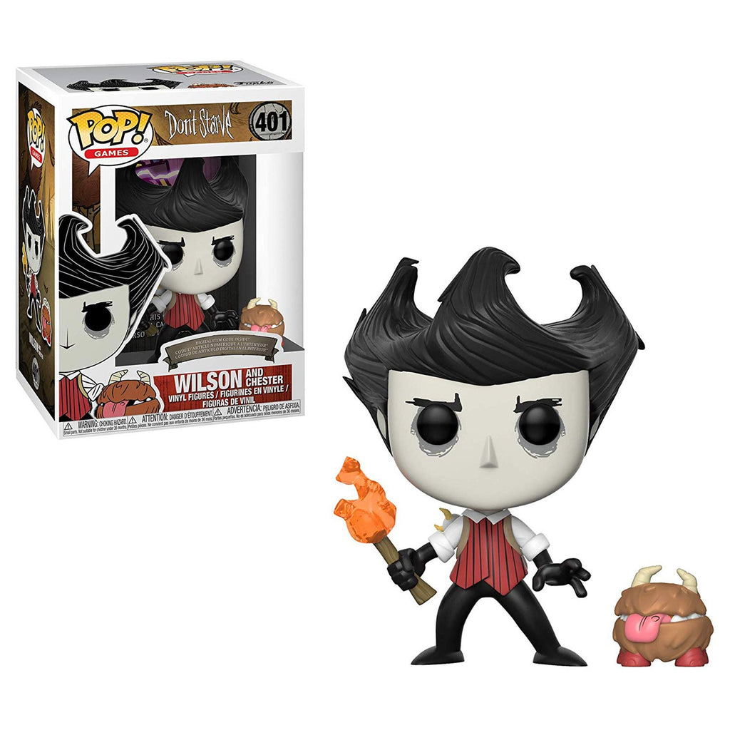 Funko Don't Starve POP Wilson And Chester Vinyl Figure