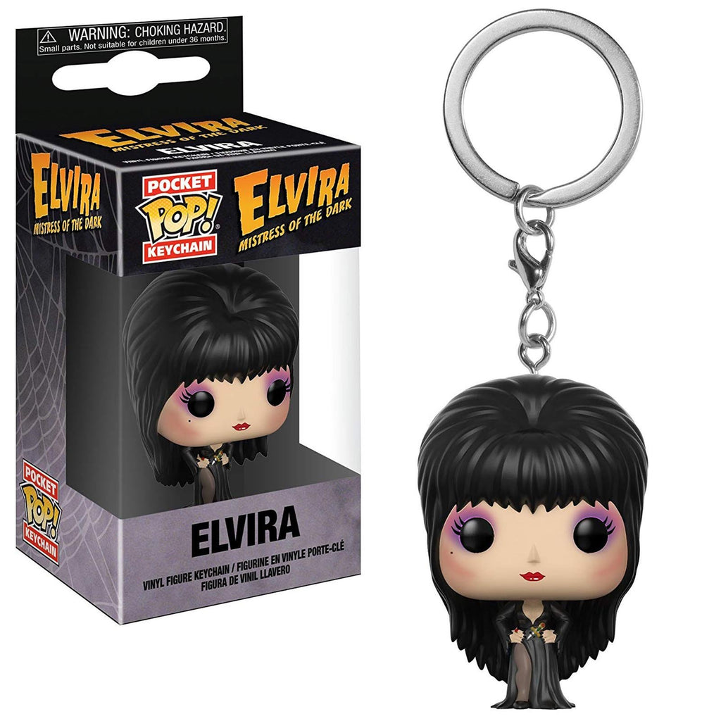 Funko Elvira Pocket POP Elvira Vinyl Keychain Figure