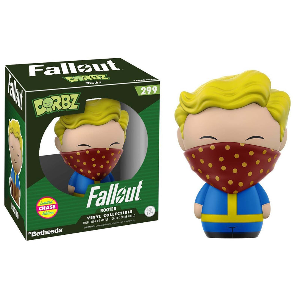 Funko Fallout Dorbz Vault Boy Rooted Vinyl Figure CHASE VERSION