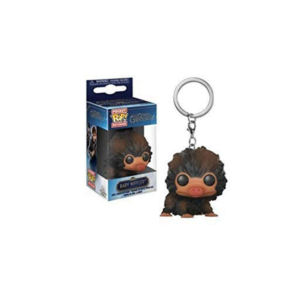 Funko Fantastic Beasts 2 Pocket POP Baby Niffler Black Figure Keychain