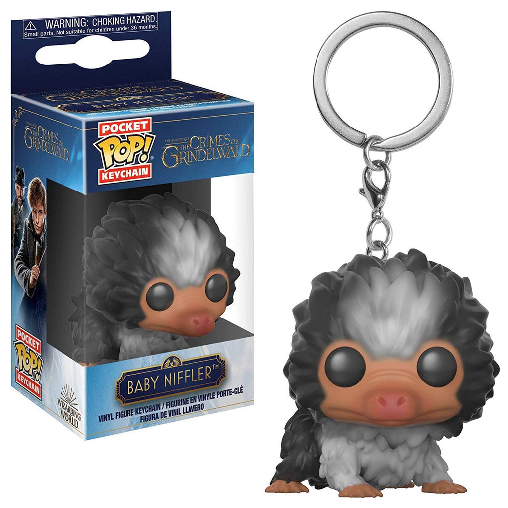 Funko Fantastic Beasts 2 Pocket POP Baby Niffler Gray Figure Keychain