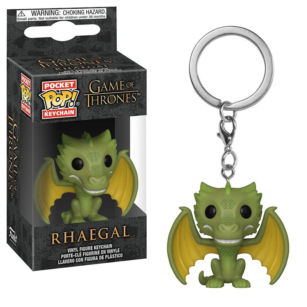 Funko Game Of Thrones Pocket POP Rhaegal Figure Keychain