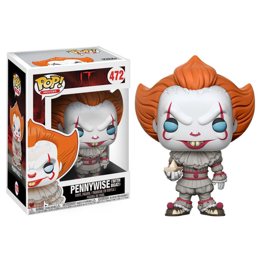 Funko It POP Pennywise With Boat Vinyl Figure
