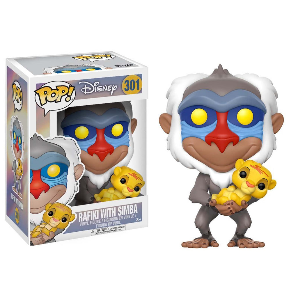 Funko Lion King POP Rafiki Holding Baby Simba Vinyl Figure