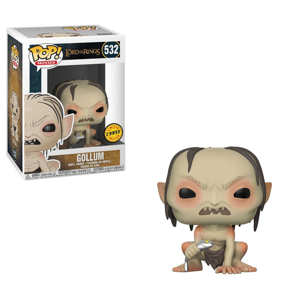 Funko Lord Of The Rings POP Gollum Vinyl Figure CHASE VERSION
