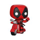 Funko Marvel POP Rides Deadpool On Scooter Vinyl Figure - Radar Toys