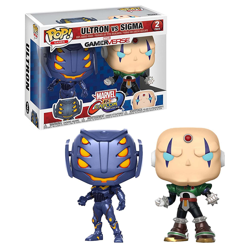 Funko Marvel Vs Capcom POP Ultron Vs Sigma Set