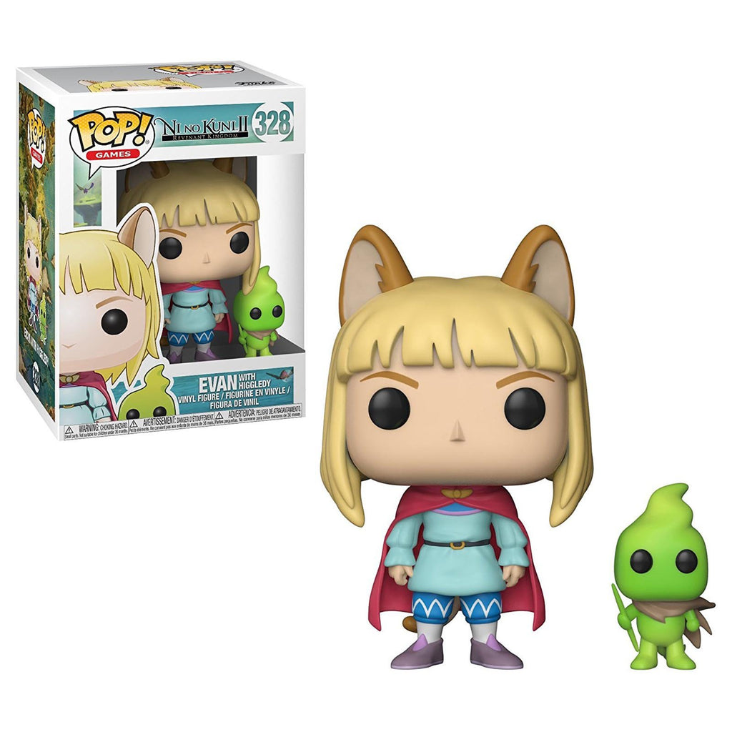 Funko Ni NO Kuni 2 POP Evan With Higgledy Vinyl Figure