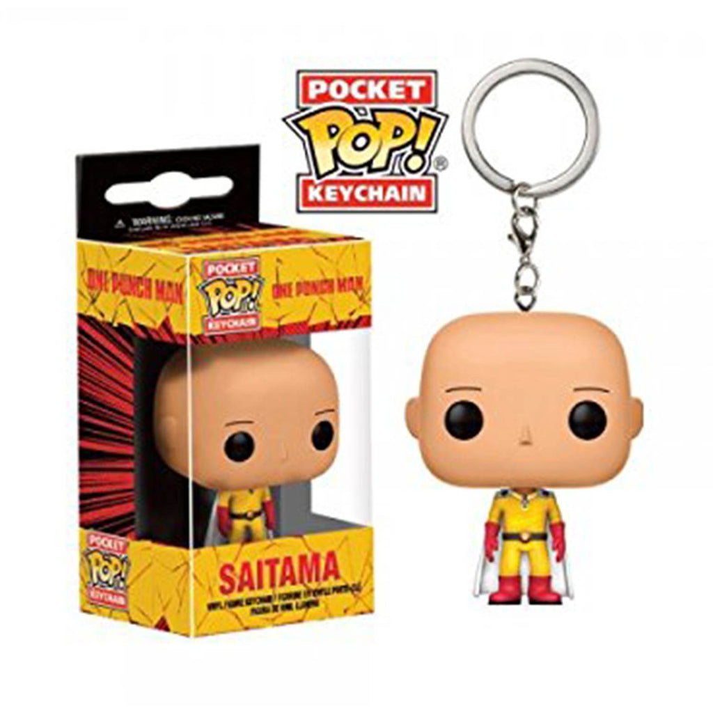 Funko One Punch Man Pocket POP Saitama Vinyl Keychain Figure