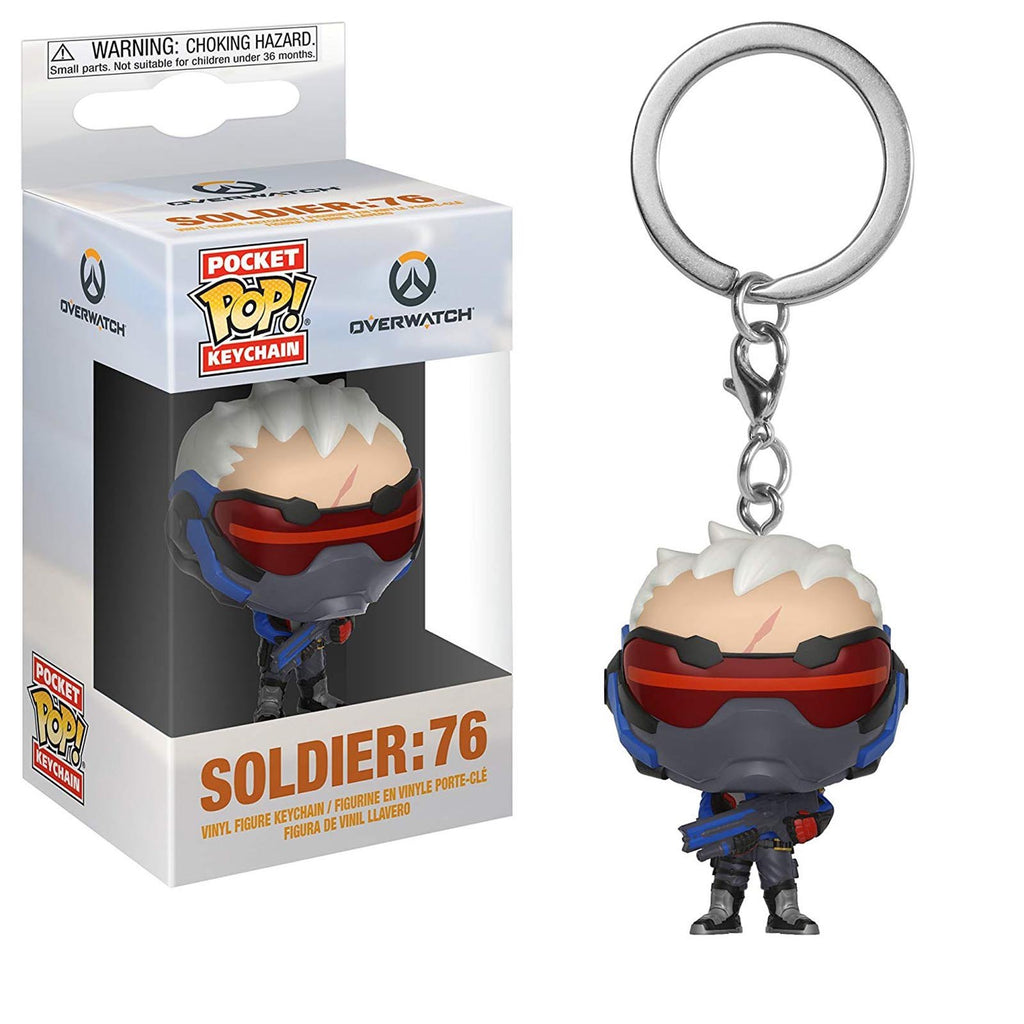 Funko Overwatch Pocket POP Soldier 76 Vinyl Figure Keychain