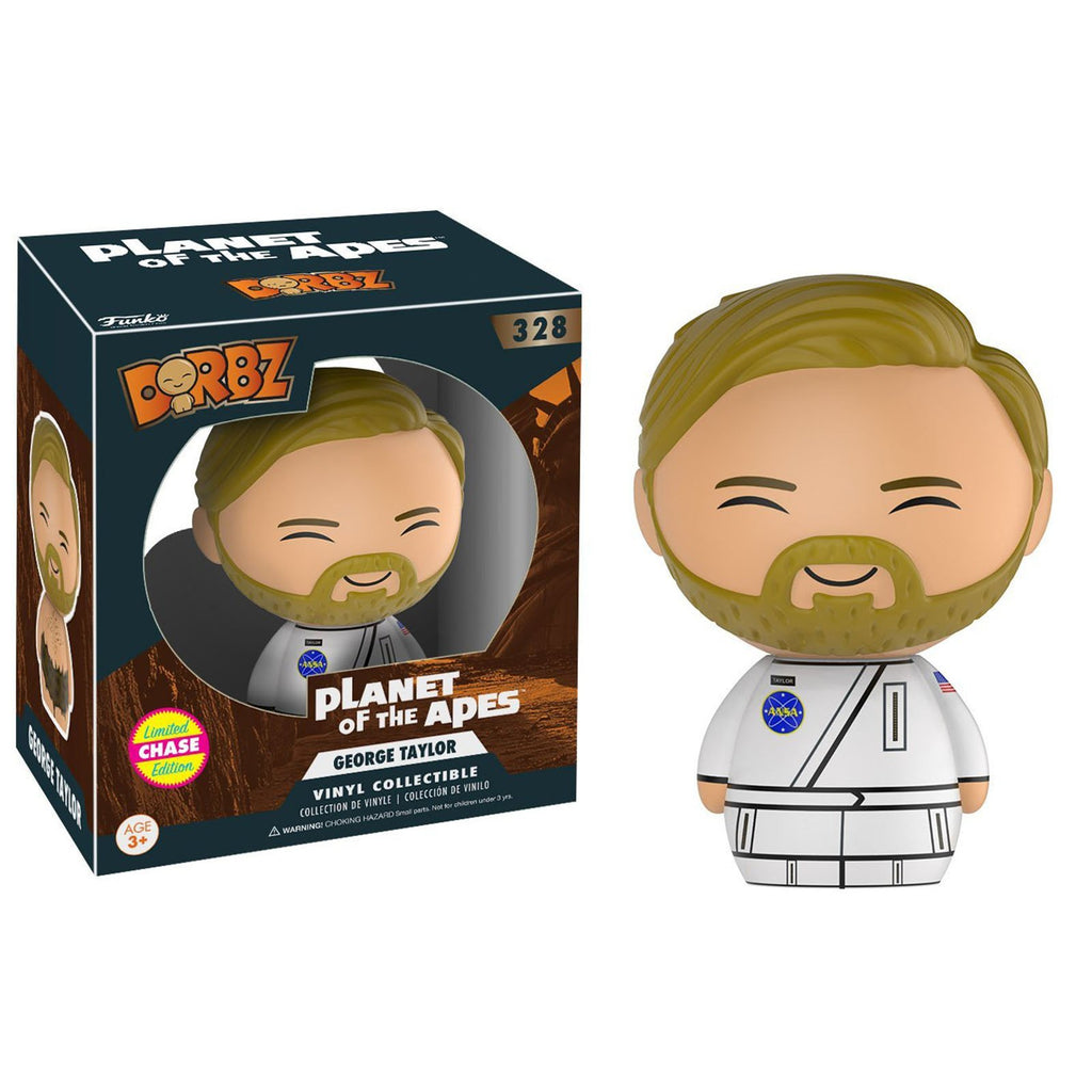 Funko Planet Of The Apes Dorbz George Taylor Vinyl Figure CHASE VERSION