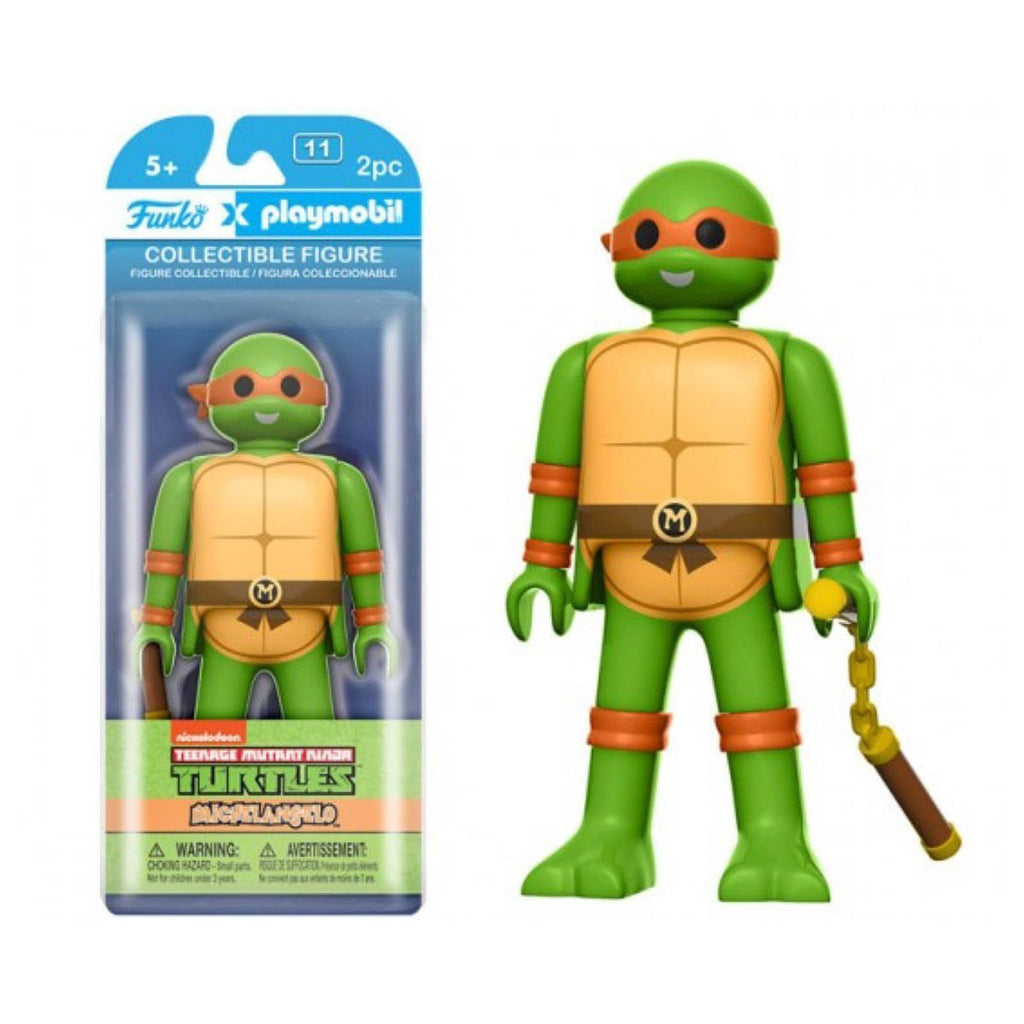 Funko Playmobil Teenage Mutant Ninja Turtles Michelangelo Action Figure