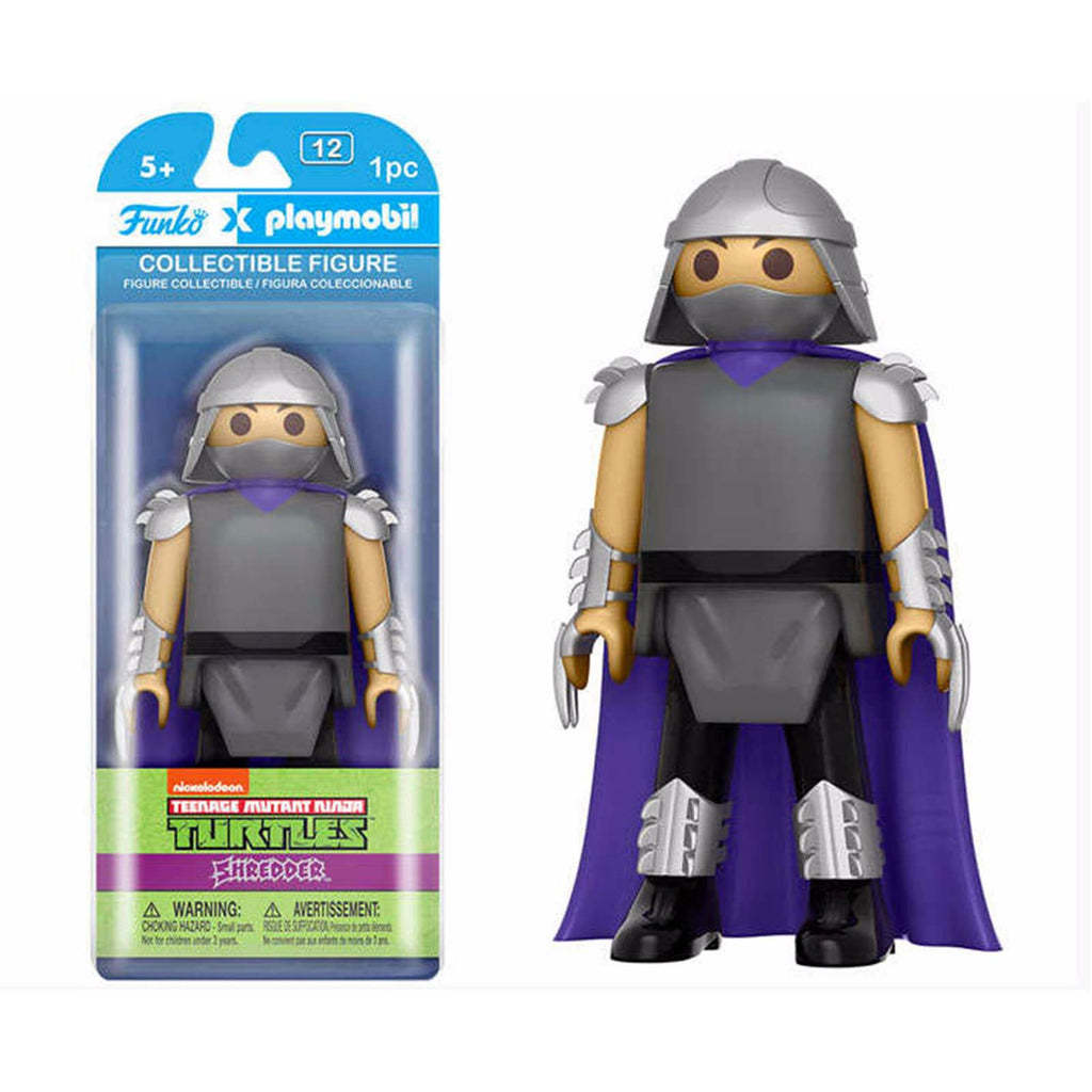 Funko Playmobil Teenage Mutant Ninja Turtles Shredder Action Figure - Radar Toys