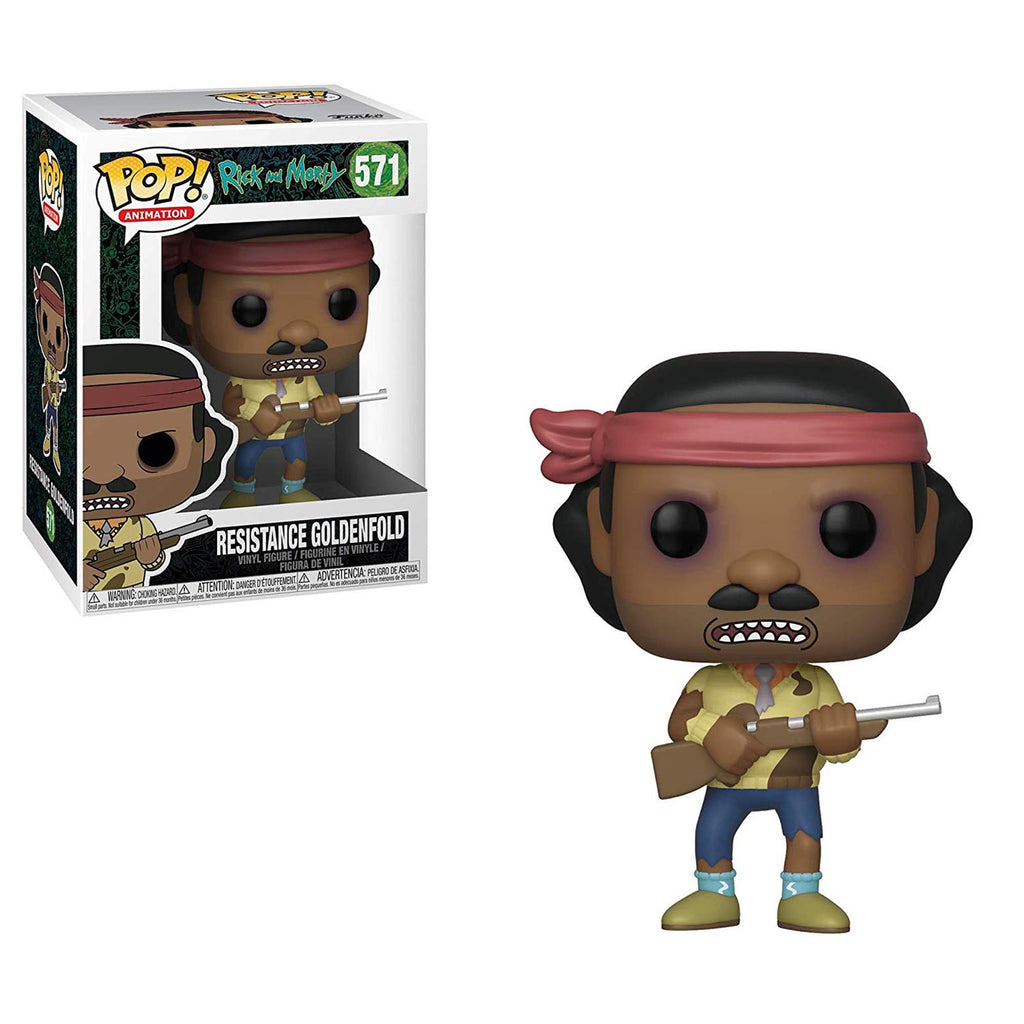 Funko Rick And Morty POP Resistance Goldenfold Vinyl Figure