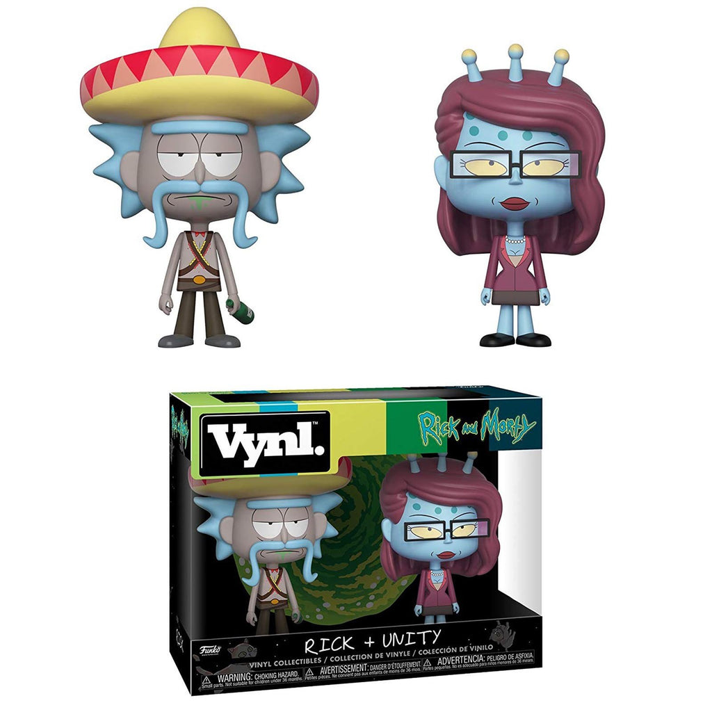 Funko Rick And Morty Rick Unity Vinyl Figure Set