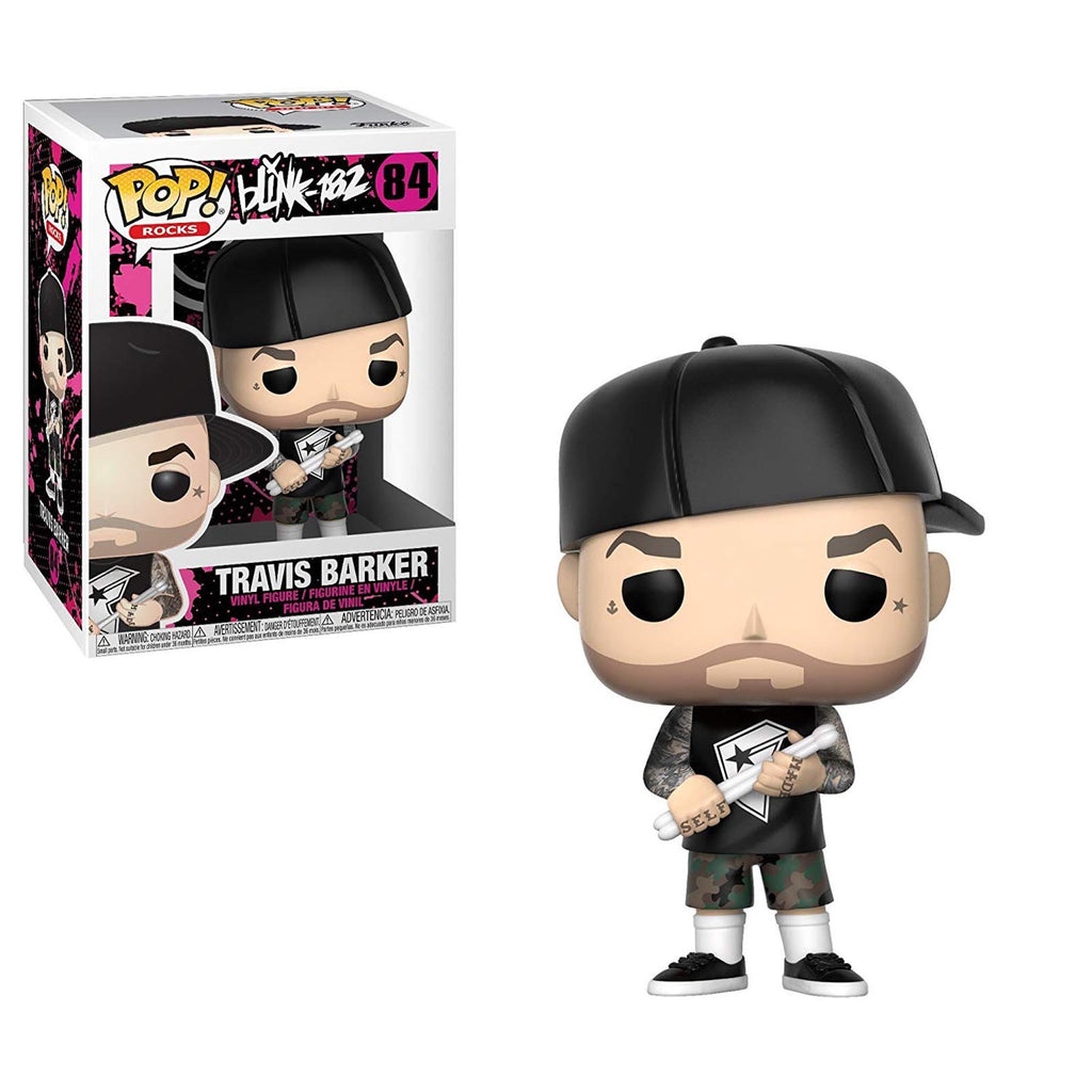 Funko Rocks Blink 182 POP Travis Barker Vinyl Figure