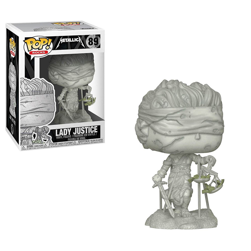 Funko Rocks Metallica POP Lady Justice Vinyl Figure