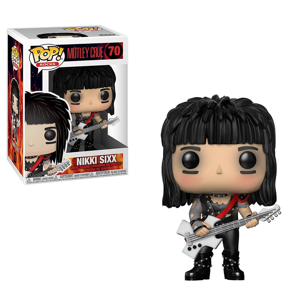 Funko Rocks Motley Crue POP Nikki Sixx Vinyl Figure
