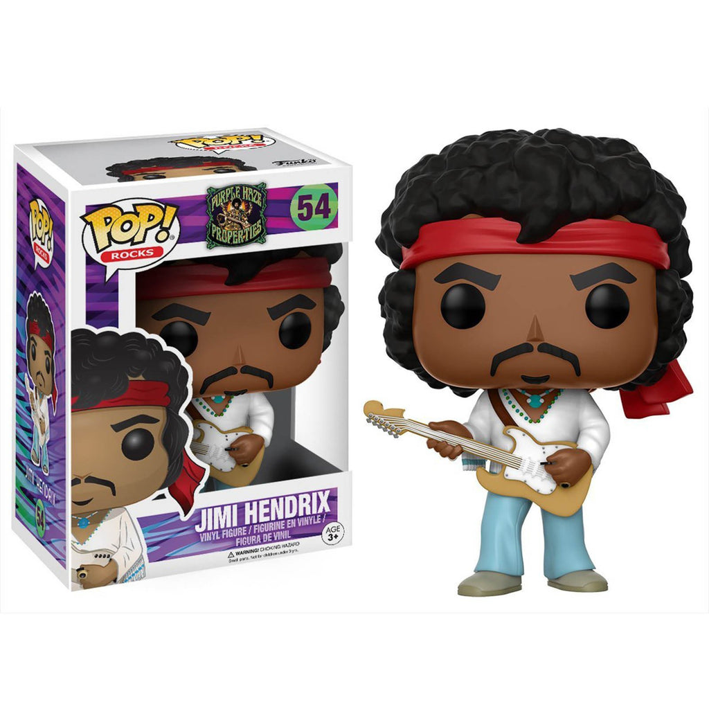 Funko Rocks POP Jimi Hendrix Woodstock Vinyl Figure