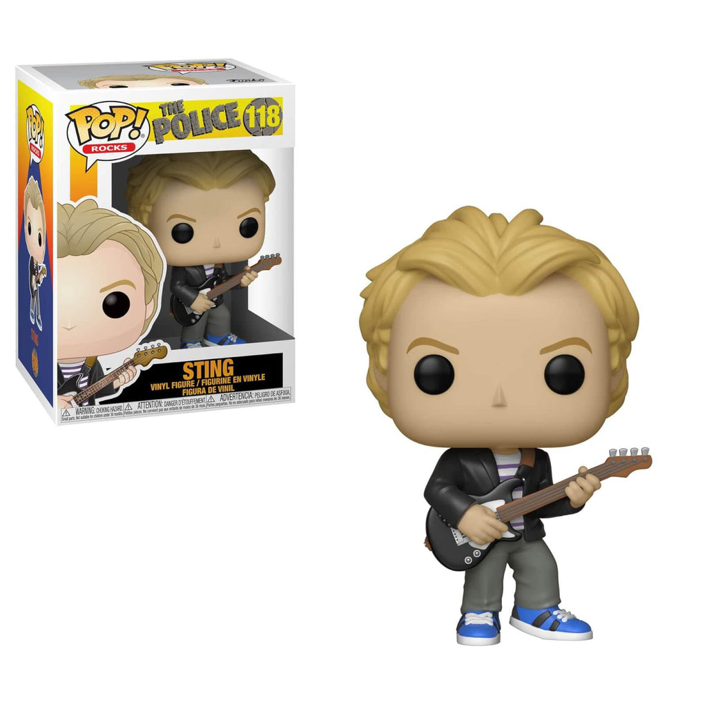 Funko Rocks The Police POP Sting Vinyl Figure
