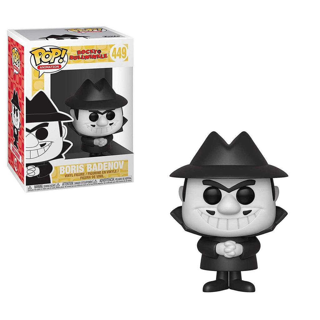 Funko Rocky And Bullwinkle POP Boris Badenov Vinyl Figure