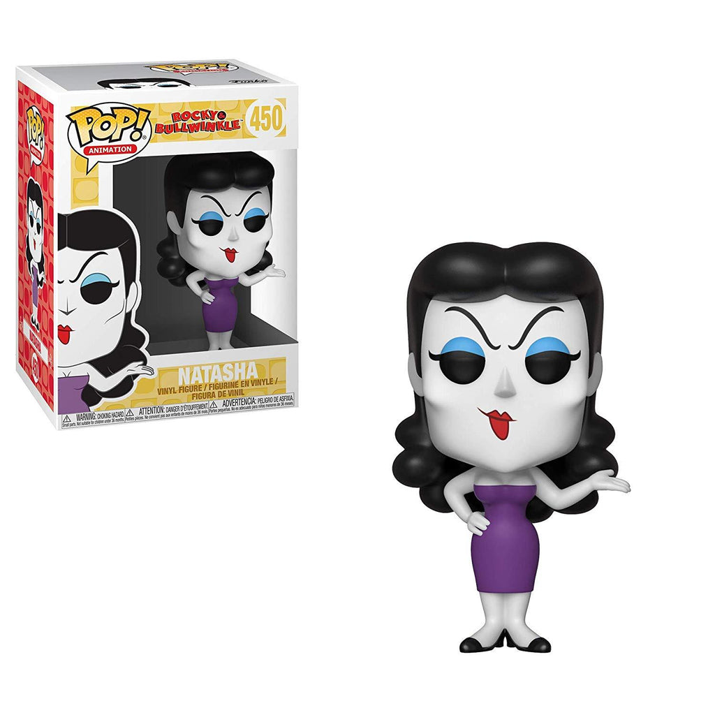 Funko Rocky And Bullwinkle POP Natasha Vinyl Figure