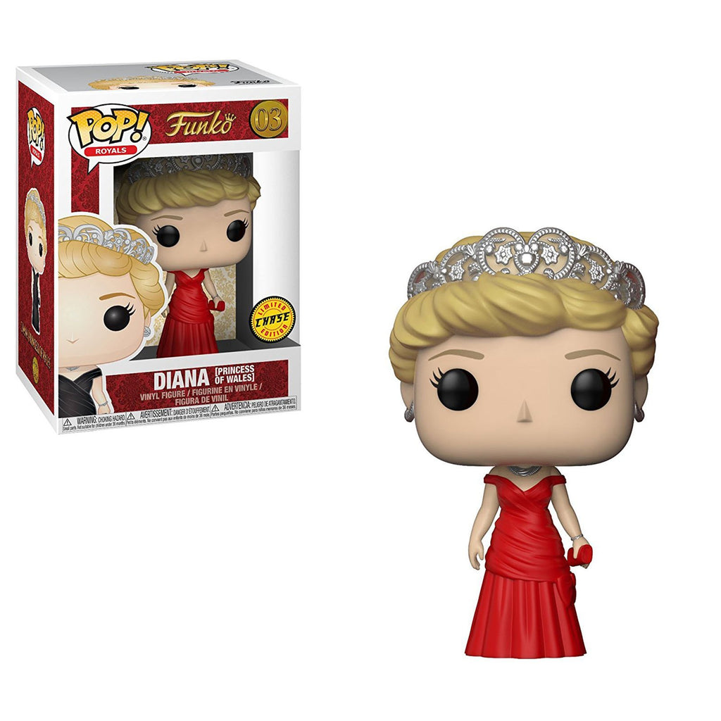 Funko Royals POP Princesses Diana Of Wales Vinyl Figure CHASE VERSION