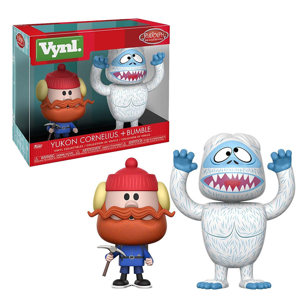Funko Rudolph Vynl Yukon Cornelius And Bumble Vinyl Figure Set