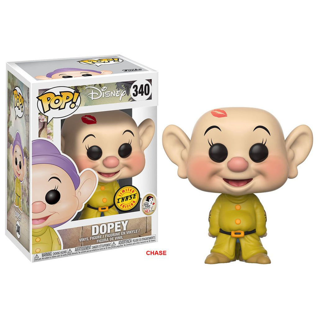 Funko Snow White POP Dopey Vinyl Figure CHASE VERSION