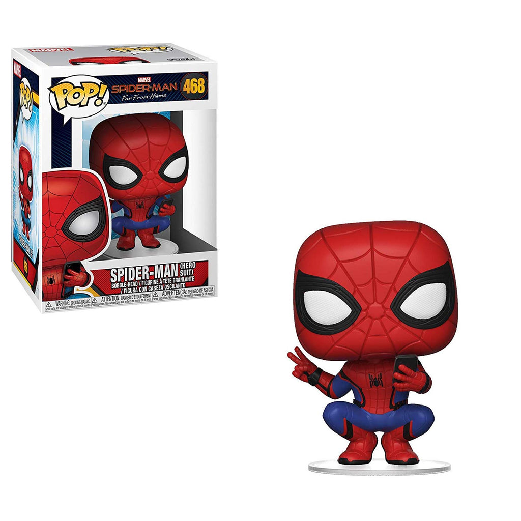 Funko Spider-Man Far From Home POP Spider-Man Hero Suit Vinyl Figure